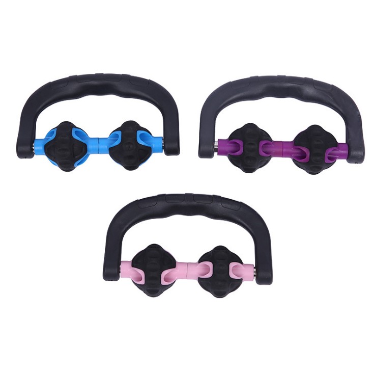 2-Wheel Handhold Massage Roller