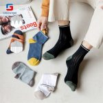5 color great OEM Mens Mesh Socks - Image 4
