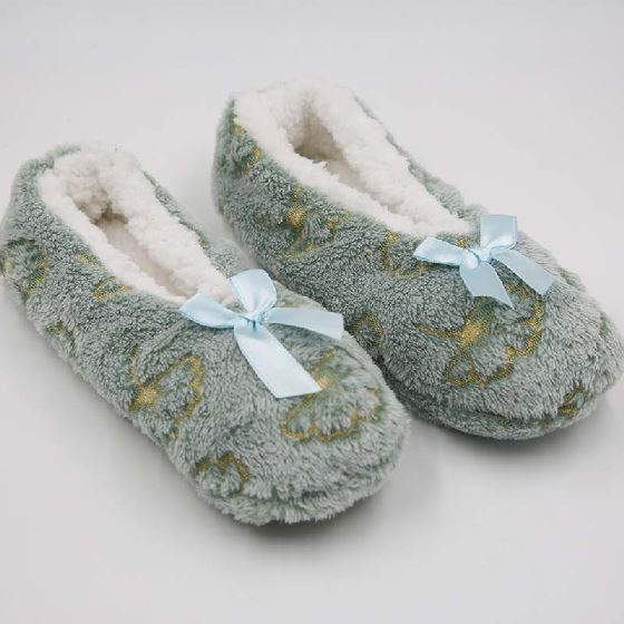 Sherpa Lining Floor Slippers