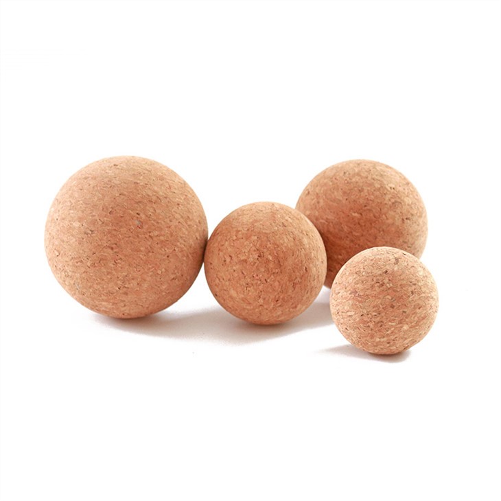 1PC New Bulk Eco-Friendly Cork Yoga Massage Ball
