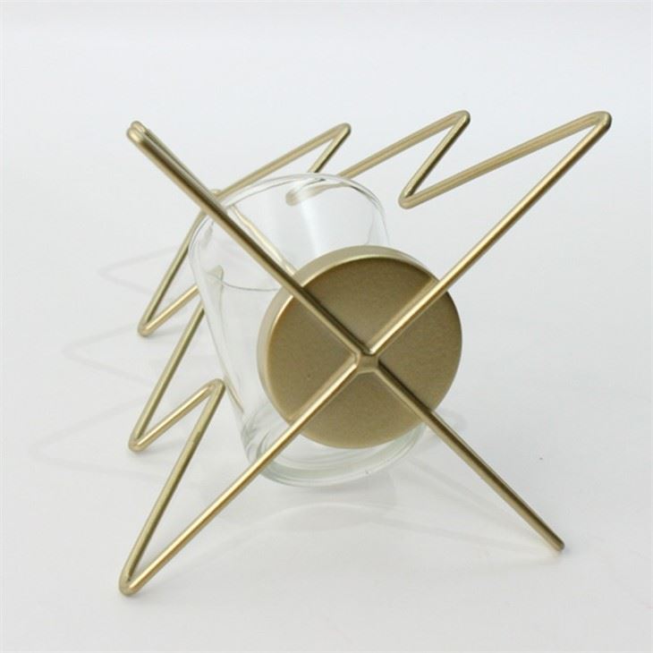 wrought iron christmas tree candle holder Greentime