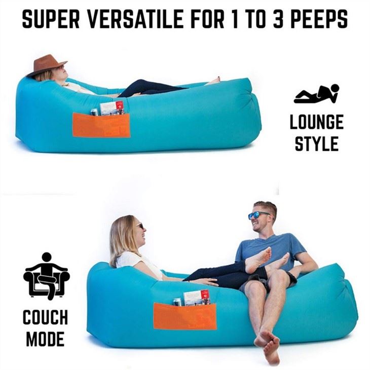 1PC Cool Inflatable Couch Greentime