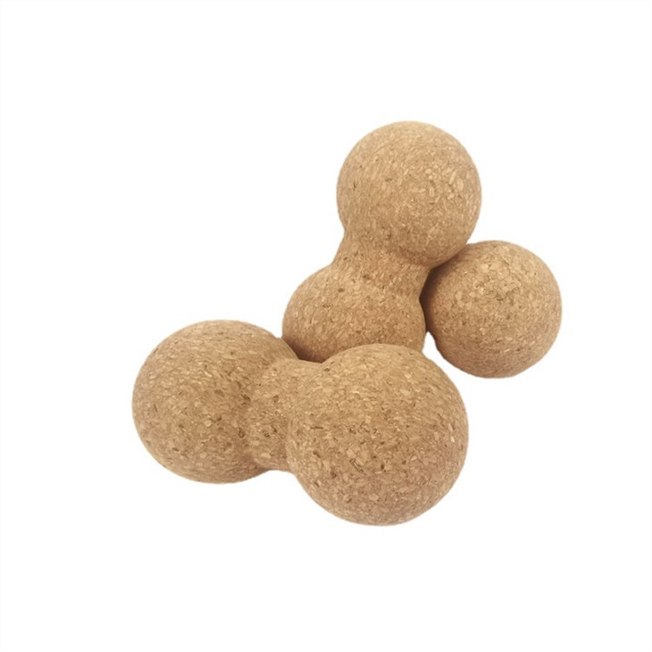 Cork Peanut Ball Massage Roller