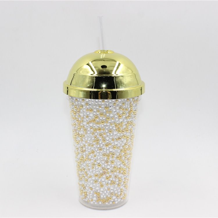 Golden Diamond Double-layer Drinking Bottle