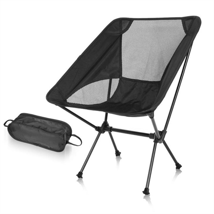 1PC Portable Folding Moon Chair For Outdoors