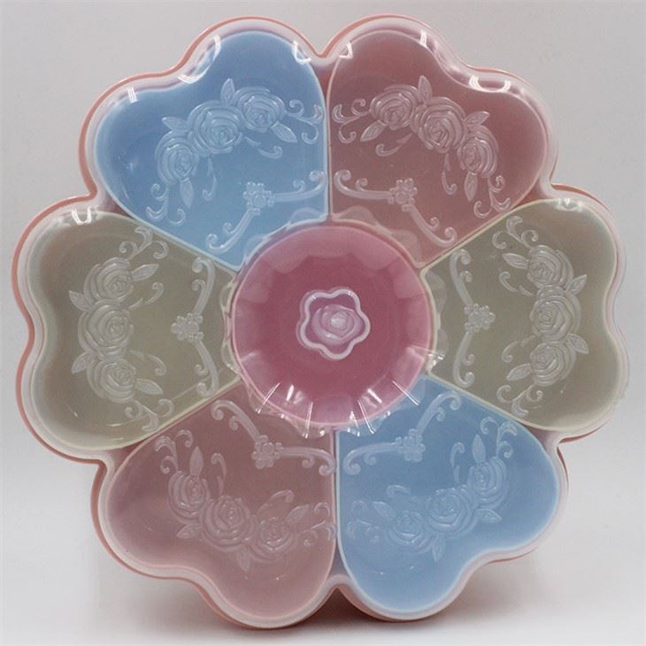 Six Grid Flower Shaped Candy Box
