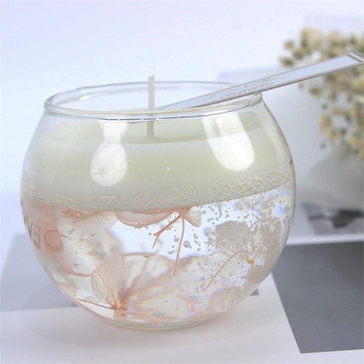 Smokeless Soy Wax Scented Glass Candle