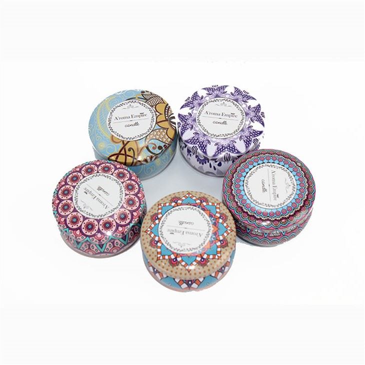 Soy Wax Scented Candle Tin