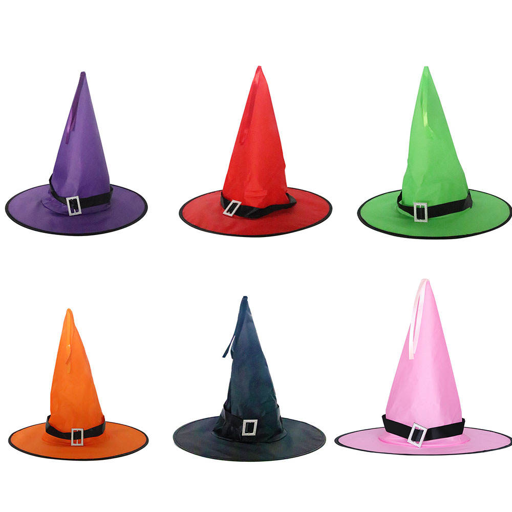 1PC Halloween Party LED Witch Hat Masquerade Cosplay Costume Accessory