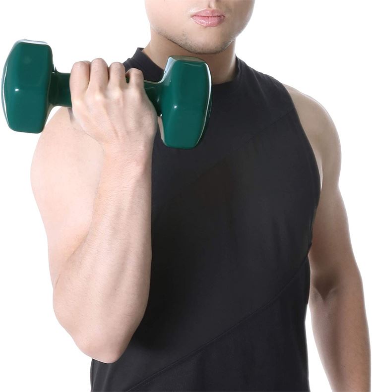 Vinyl Coated Hand Weights Dumbbells