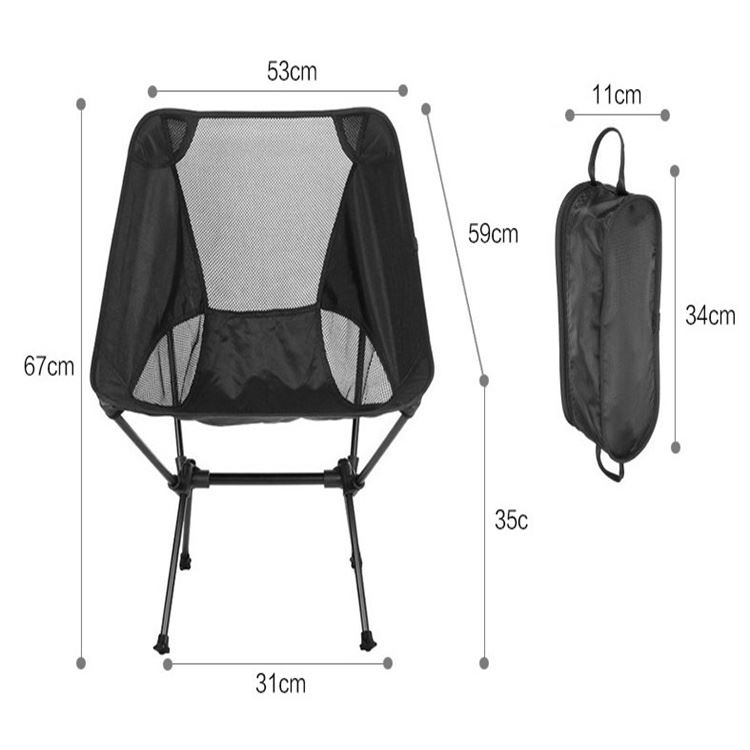 3 Portable Folding Moon Chair For Outdoors