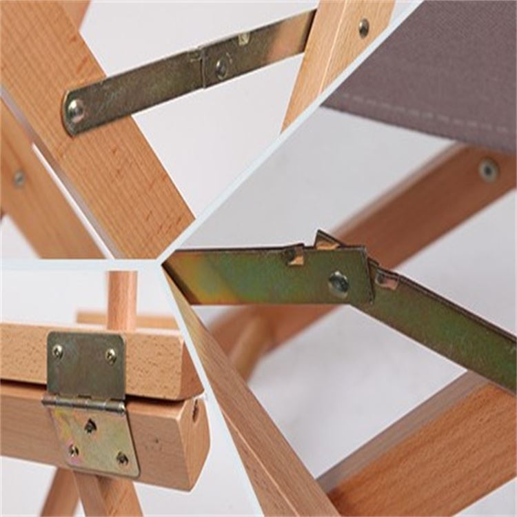 Simple Wooden Backrest Director Chair