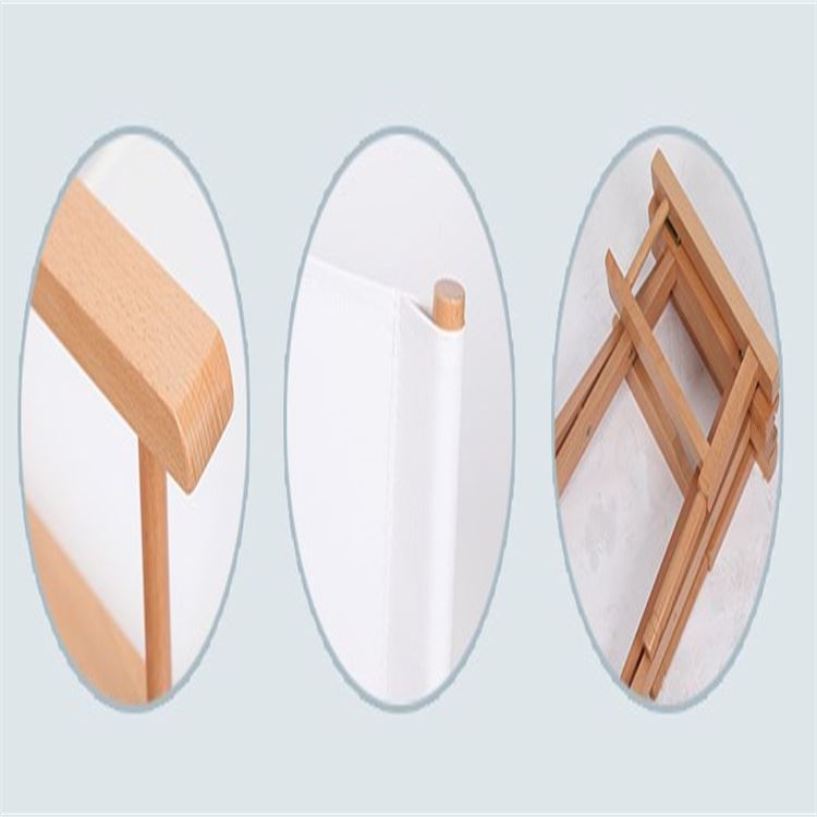 Simple Wooden Backrest Director Chair