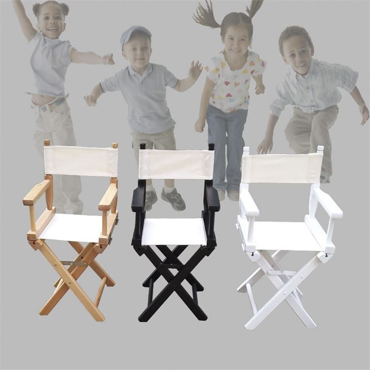 Simple Wooden Backrest Director Chair