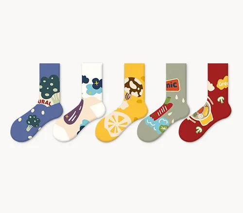 Funny Fruit and Vegetable Socks 1 2024091901500063