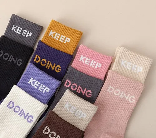 Double Cuff Silicone Non Slip Yoga Socks 2024091901534145