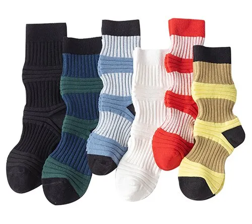 color block striped lantern socks 2024091901563051