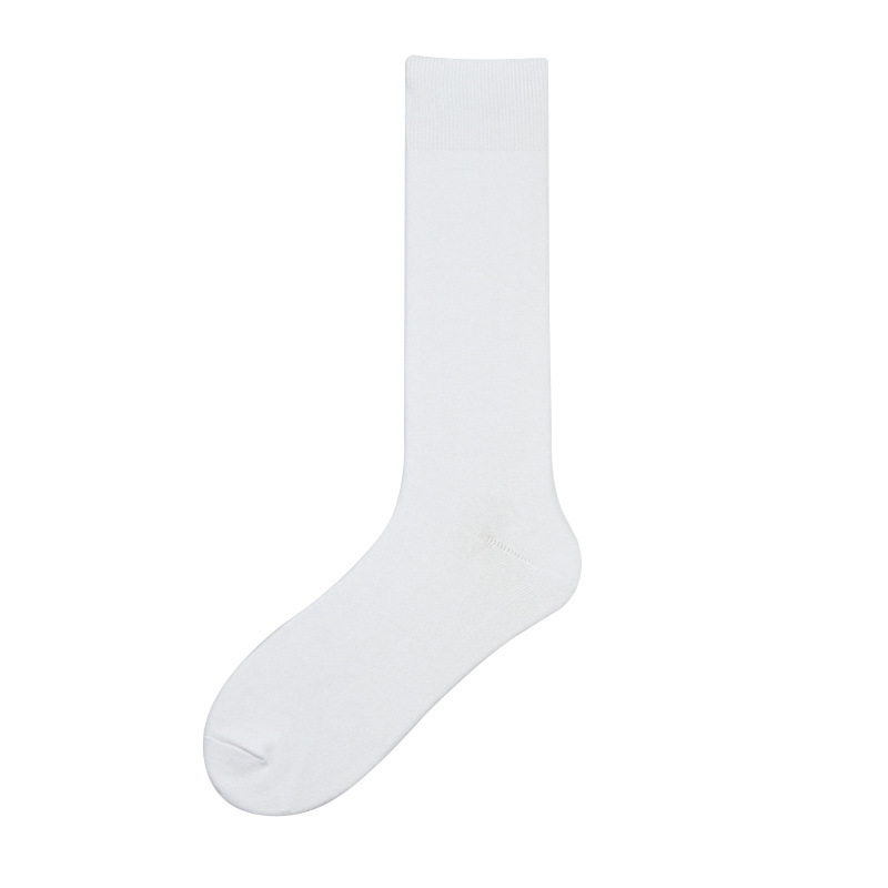 Long Tube Combed Cotton Men's Socks