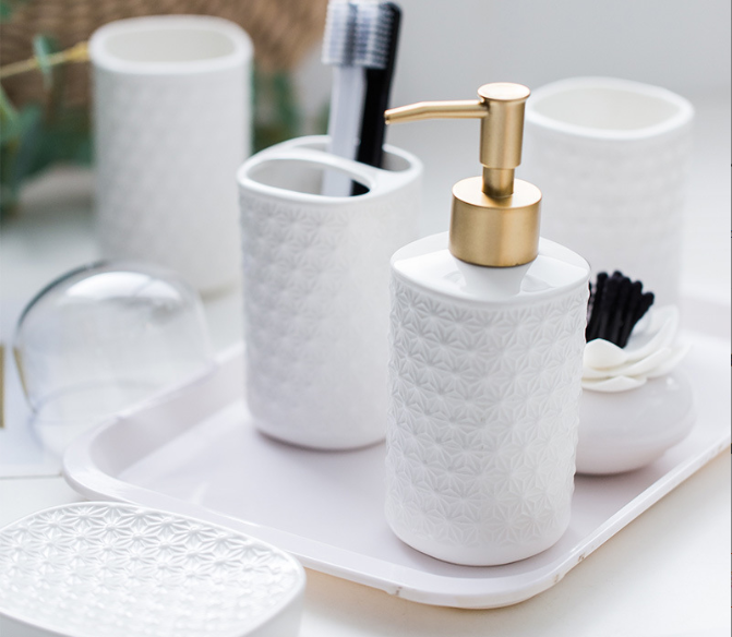 Ceramic Bathroom Collection Set