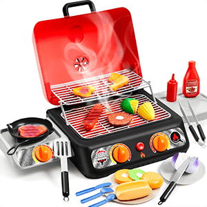 Extra Large 2 Layer BBQ Grill Playset