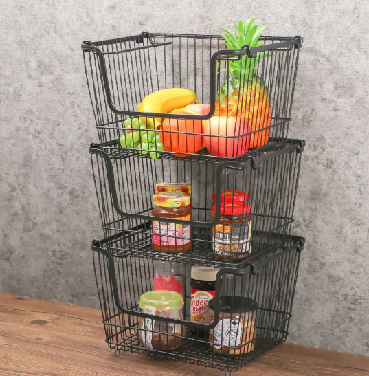 Wire Baskets with Handle