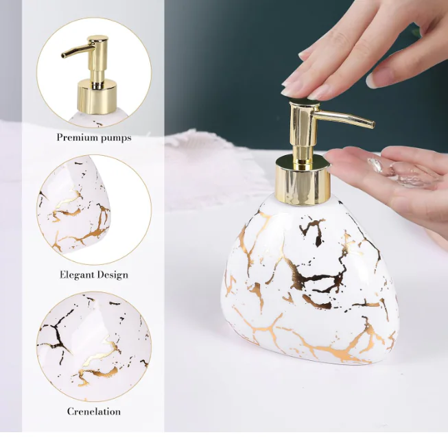 Ceramic Bath Accessory Set