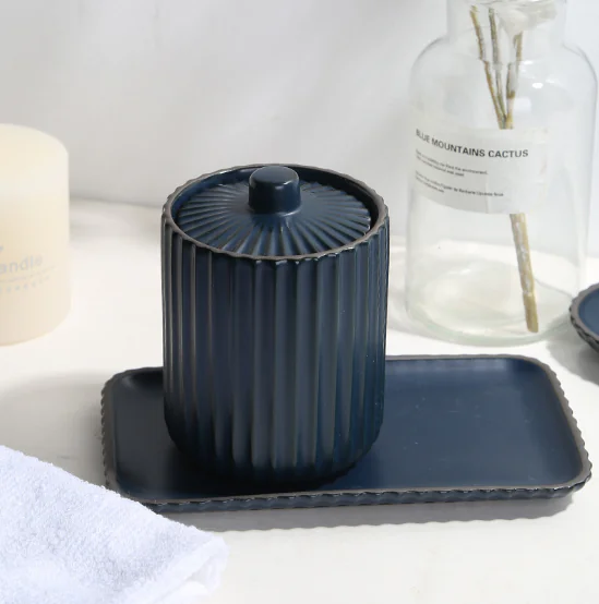 Ceramic Bathroom Accessory Set
