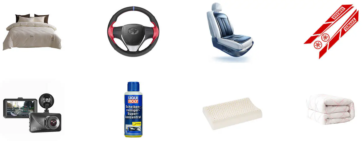 Imported Products, Bedding, and Automotive Supplies