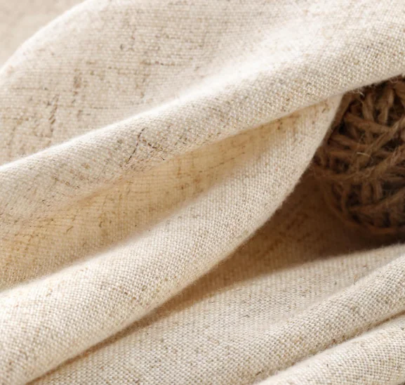 linen shower curtain