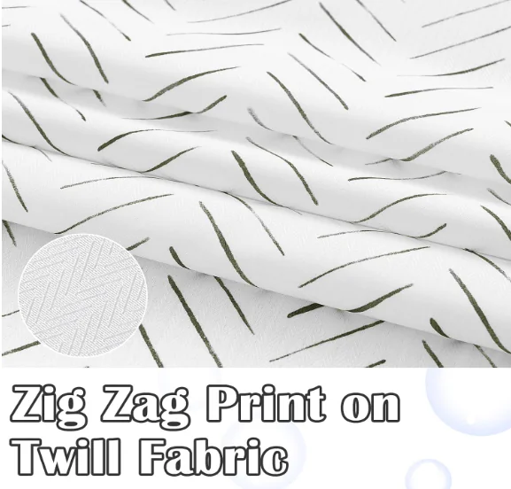 Waterproof shower curtains