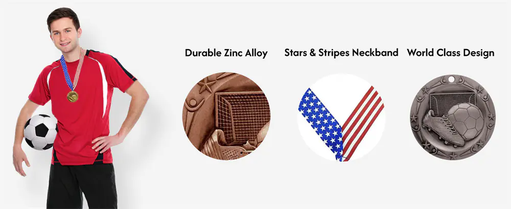 World Cup Football World Class Medal-6