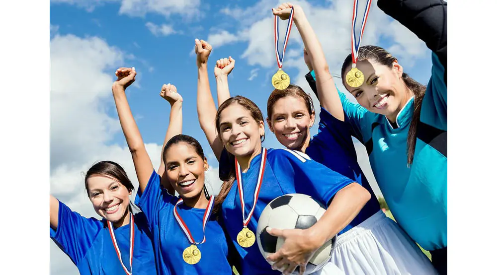 World Cup Football Medal with Neck Ribbon-7