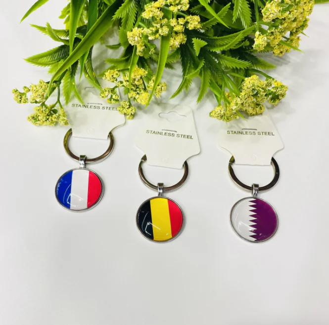 National flag keychain