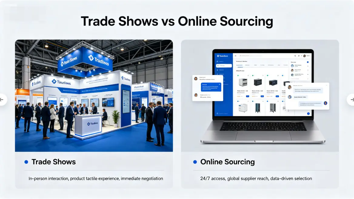 Trade Shows vs Online Sourcing