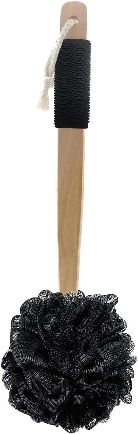 Rubber Handle Body Bath Sponge-1