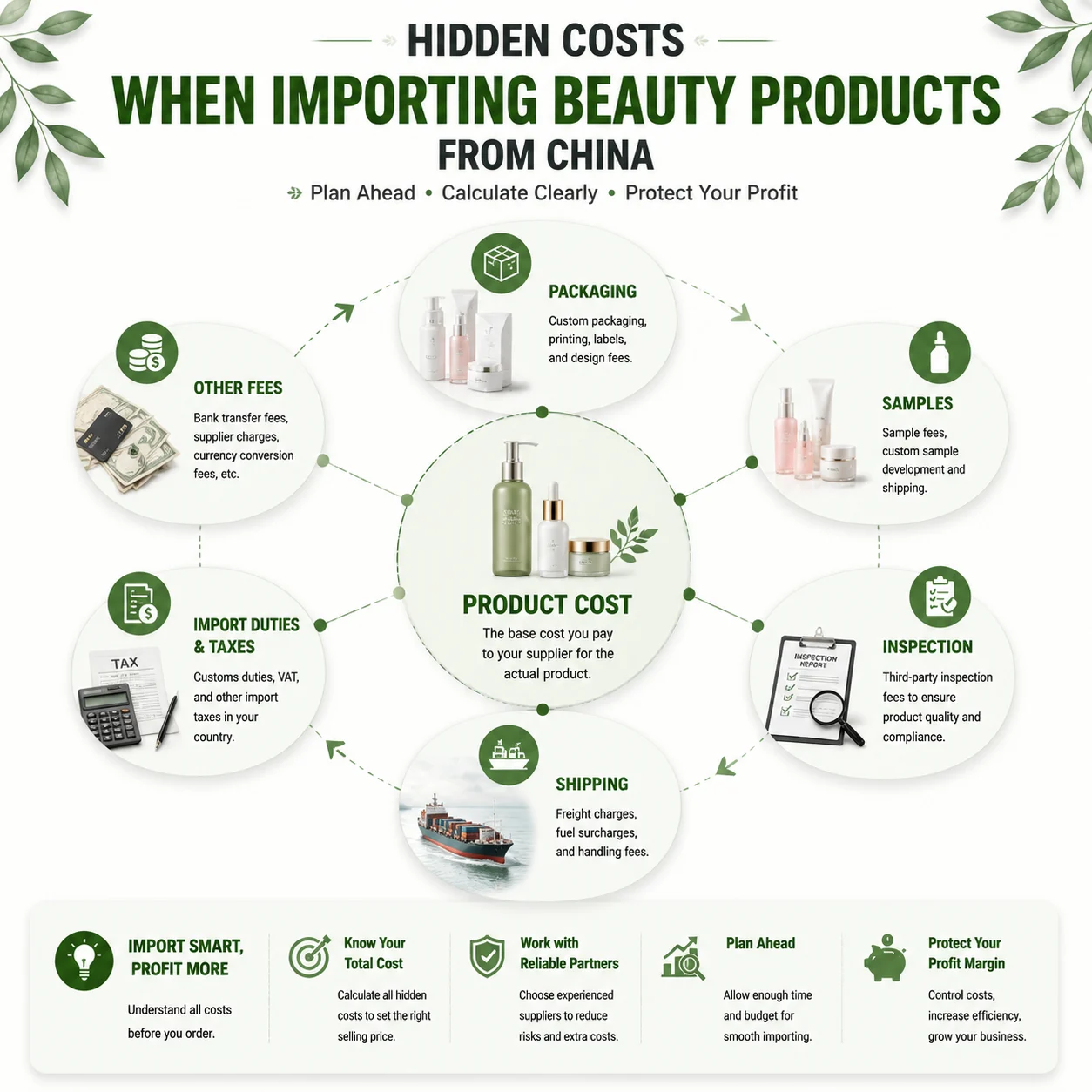 Hidden Costs When Importing Beauty Products from China