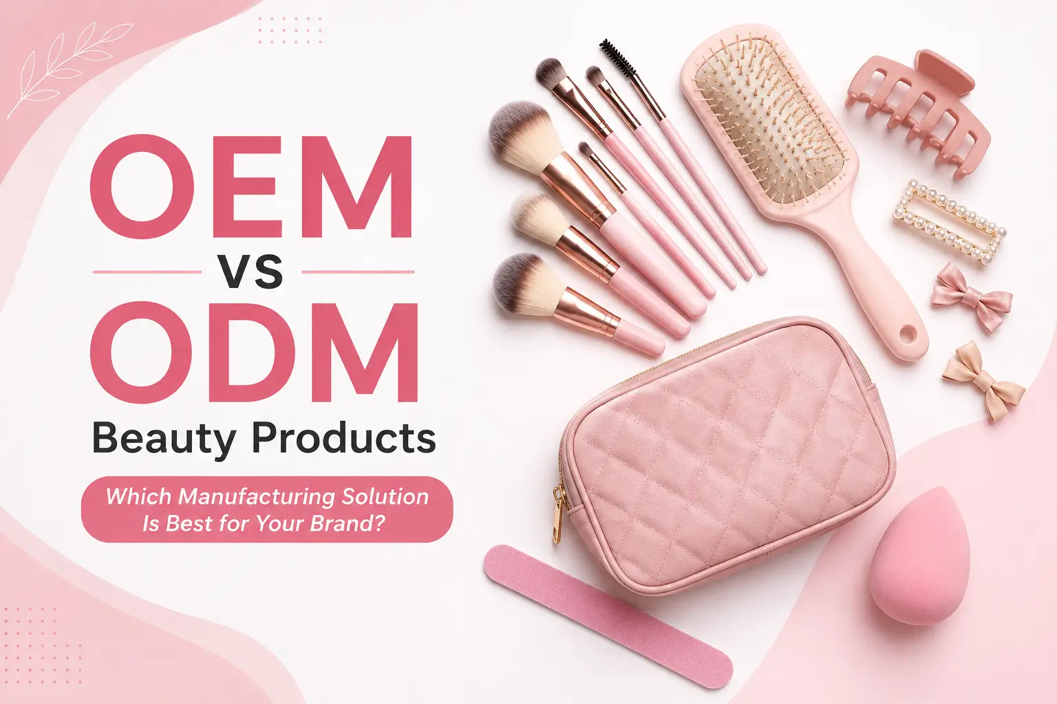 OEM Beauty Products vs ODM