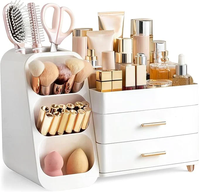 Plastic Cosmetic Storage Box (5)