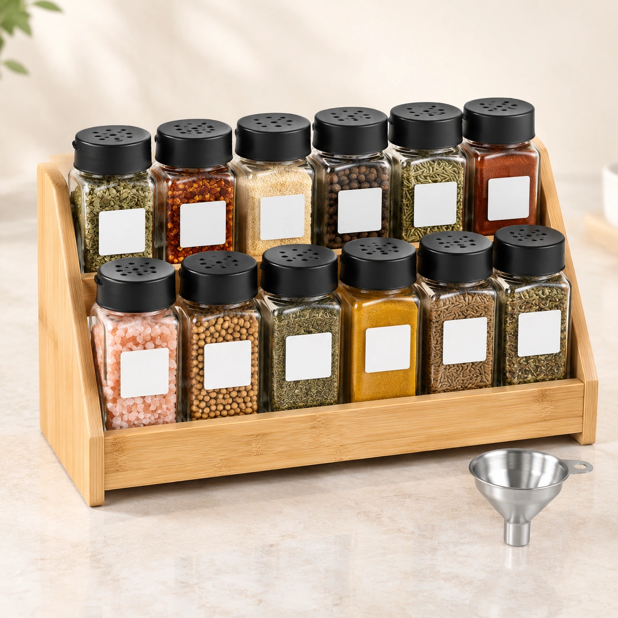 spice jars organizer