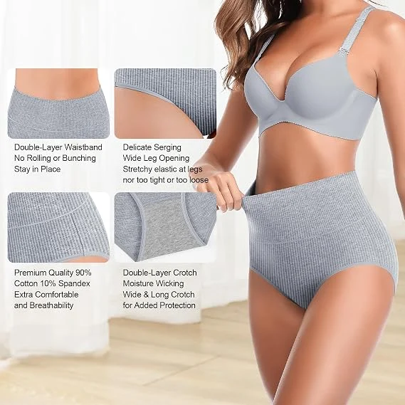 Women's High Waist Cotton Underwear Women's High Waist Cotton Underwear